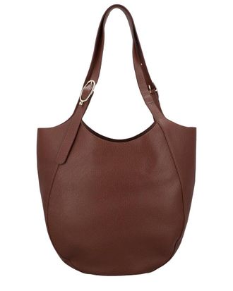 Longchamp Le Foulonn&eacute; Extra Large Leather Tote
