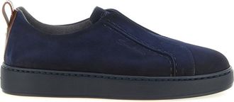 Santoni Blue Victory Sneakers