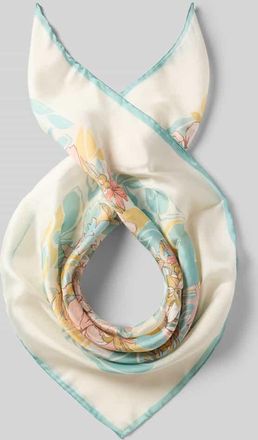 Lauren Ralph Lauren Tuch aus reiner Seide Modell GTF FL SQR in Offwhite, Gr&ouml;&szlig;e 1