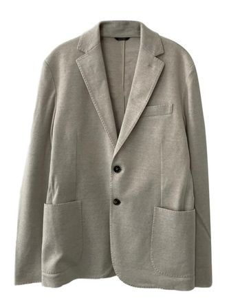 Loro Piana patch-pocket two-button jacket - Neutrals
