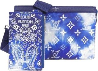 Louis Vuitton Pre-owned Cross Body Bags, female, Blue, Size: ONE SIZE Pre-owned Vintage Shoulder Bag