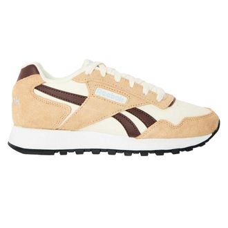 Reebok Leren platte sportschoenen voor heren van het merk Glide (Krijt/Beige)