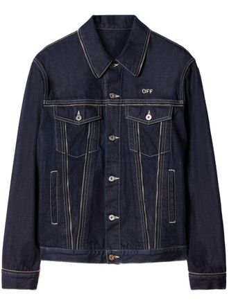 Off-white Denim jack - Blauw