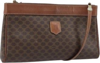 Celine Pre-owned Plastic Cross Body Bag - Dames - Vintage Schoudertas - Bruin - ONE Size - Vintage