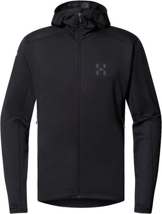 Hagl&ouml;fs L.I.M Mid Multi II Hood Fleecejacke f&uuml;r Herren | schwarz