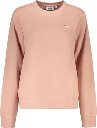 Fila Lierna Sweatshirt met Lange Mouwen - Dames - Sweatshirts - Roze - XL - Katoen - Hoodies & sweatvesten