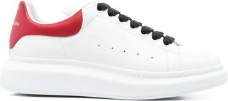 Alexander McQueen Sneakers oversize in pelle - Bianco