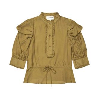 Munthe Overhemden, Dames, Bruin, S, Vastu Blouse