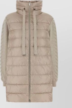 Herno down hybrid puffer jacket