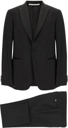 Pal Zileri Suits - Heren - Business pakken - Zwart - 5XL - Wol - Kostuums
