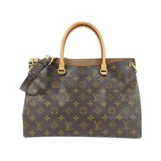 Louis Vuitton Pre-owned Pallas Monogram Tas - Dames - Pre-owned - Bruin - Maat: ONE Size Leer