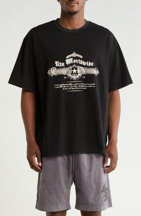 Rta Colin Graphic T-Shirt in Black Retro Paradise at Nordstrom Rack, Size Xxx-Large