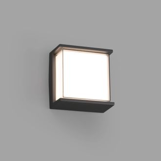 Netlighting Hikari Outdoor LED Dark Grey Wall Light 10W 3000K IP65