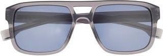 BOSS 56mm Navigator Sunglasses in Grey at Nordstrom Rack