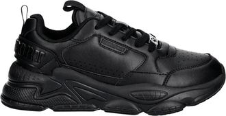 Plein Sport Ghost X Sneakers - Heren - Hardloopschoenen - Zwart - 43 EU - Leer - Fitness
