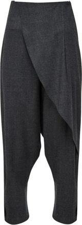 VSP Vsp, Dames, Broeken, Grijs, Maat: XS Wol