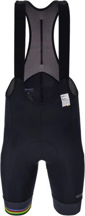 Santini UCI Official World Champion Bib Shorts Velohose für Herren | schwarz