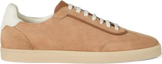Brunello Cucinelli Su&egrave;de sneakers - Bruin