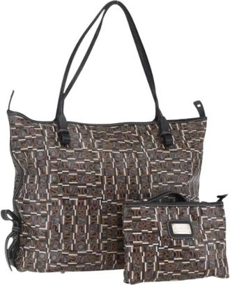 Ferragamo Pre-owned Tote Bags, female, Brown, Size: ONE SIZE Pre-owned Leather Tote Bag