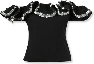 Rotate Mujer, Blusas y Camisas, Negro, Talla: S