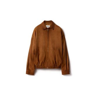 Miu Miu Suede Jacket, Woman, Cinnamon, Size 40