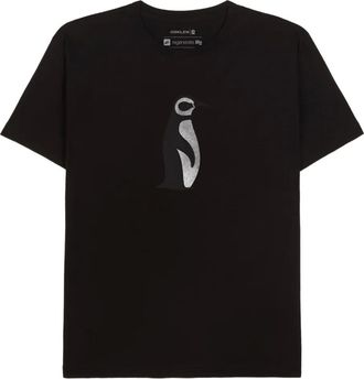 Osklen Penguin T-shirt - men - Certified Cotton - GG - Black