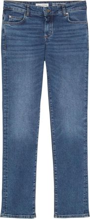 Marc O'Polo Alby Straight Jeans - Dames - Slim Fit Jeans - Blauw - W28 L30 - Katoen - Jeans