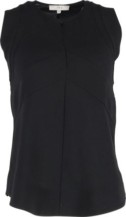 Iro Iro Zipped Tank Top in Black Polyester