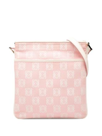 Loewe 2004 Anagram Canvas crossbody bag - Pink