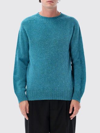 Howlin Crewneck Wool Blend Jumper with Ribbed Trims