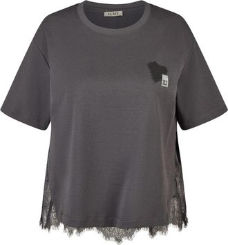 LeComte T-shirt - Dames - T-shirts - Grijs - 2XL - Tops