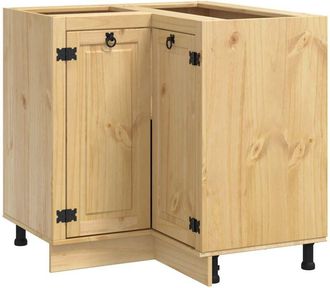 vidaXL Armario Ski Marr&oacute;n Miel 60 X 32 X 40 Cm Madera De Pino Macizo Vidaxl