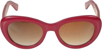 K&agrave;dor Capri Gradient Oversized Cat-Eye Sunglasses