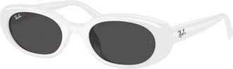 Ray-Ban Rb 4441D Zonnebril - unisex - Zonnebrillen - Wit - 53 MM - Nylon - Accessoires