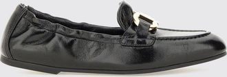 Ferragamo Mocassini in nappa arricciata con morsetto Gancini