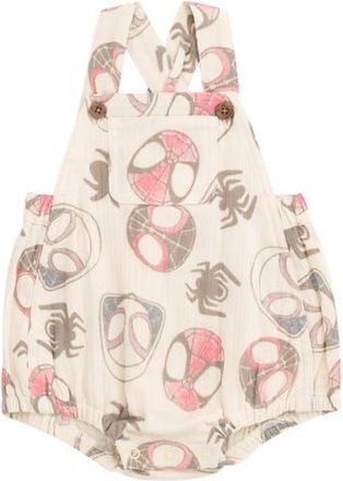 MARVEL Spidey and His Amazing Friends Gauze One Piece and Set in Off White at Nordstrom, Size 6-9M