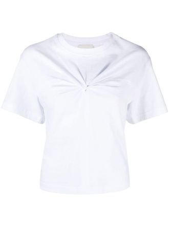 Isabel Marant T-shirt Zuria con dettaglio a nodo - Bianco