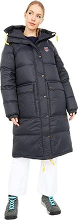 Fjällräven Expedition Long Down Parka Womens Clothing Black : XXS, Polyester/Polyamide/Down