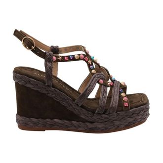 Alma En Pena Citroengras - female - ALMA EN PENA - Wedges - Brown - 6 UK - Shoes