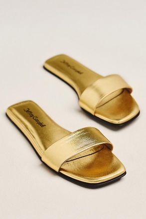 Jeffrey Campbell Vellum-2 Slide Sandals