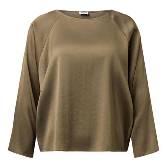 Drykorn Nialini Blouse - Dames - Blouses - Groen - XS - Leer - Overhemden