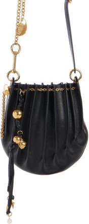 Chloé Sea Treasures Leather Crossbody Bag in Black at Nordstrom