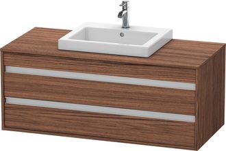 Duravit Mueble Bajo Lavabo 550x1200x496mm Ketho Nogal Oscuro