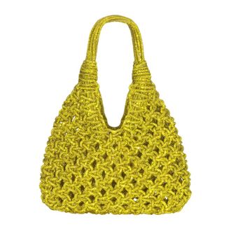 Hibourama Bags Handbags, female, Yellow, Size: ONE SIZE Vannifique