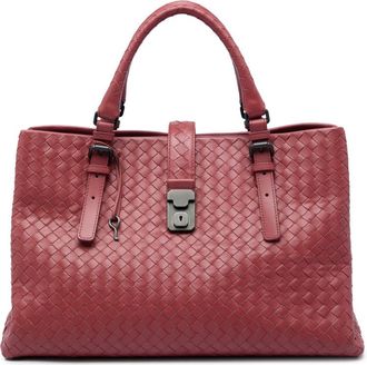Bottega Veneta Pre-owned Bottega Veneta Medium Nappa Intrecciato Roma Tote Ladies EBX6VCVHDL9XH3H6