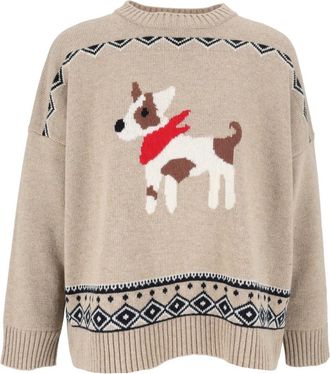 Max Mara Jersey Pavidi - Knitwear - Mujer - Beige - XS