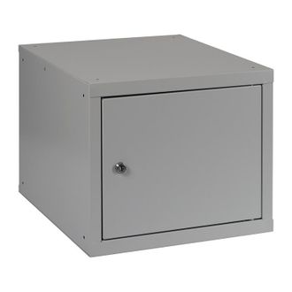 OEM Armoire Vestiaire Gris Clair/gris Clair H350xl400xp450mm 1 D&eacute;partement