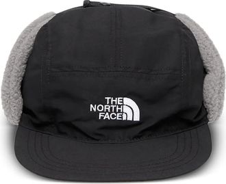 The North Face Yumiori logo trapper hat - unisex - Recycled Polyester/Recycled Polyester - S/M - Black