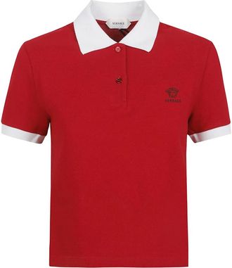 Versace Donna, Top, Rosso, S, new
