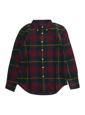 Polo Ralph Lauren Plaid Cotton Woven-Sport Shirt - Multicolor